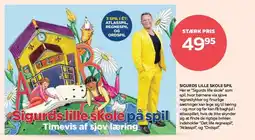 Bog & idé SIGURDS LILLE SKOLE SPIL tilbud