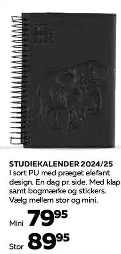 Bog & idé STUDIEKALENDER 2024/25 tilbud