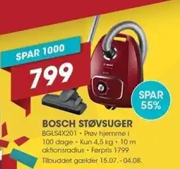 Punkt1 BOSCH STØVSUGER tilbud