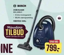 Skousen BOSCH STØVSUGER tilbud