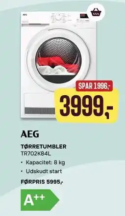 Skousen AEG TØRRETUMBLER tilbud