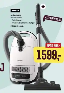 Skousen Miele STØVSUGER tilbud