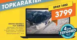 Expert LENOVO IDEAPAD 1 15,6'' BÆRBAR tilbud