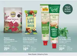 Biona Organic, Lifefood og Tartex