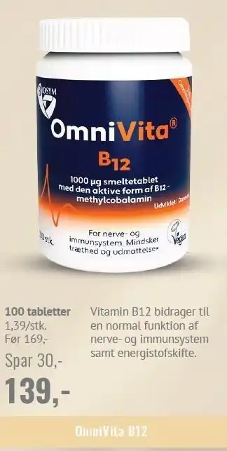 Helsam OmniVita B12 tilbud