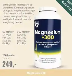 Helsam Magnesium +300 tilbud