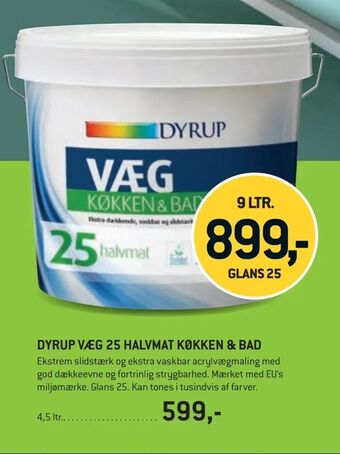 Dyrup væg 25 halvmat køkken & bad
