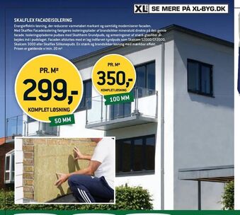 XL-BYG Skalflex facadeisolering tilbud