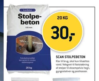 XL-BYG Scan stolpebeton tilbud
