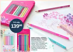 Bog & idé FABER-CASTELL SPARKLE FARVEBLYANTER I TINÆSKE tilbud