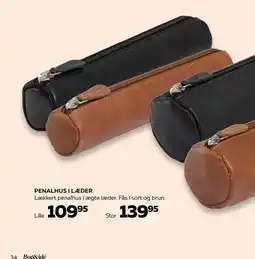 Bog & idé PENALHUS I LÆDER tilbud
