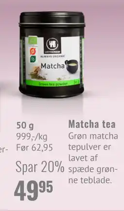 Matcha tea