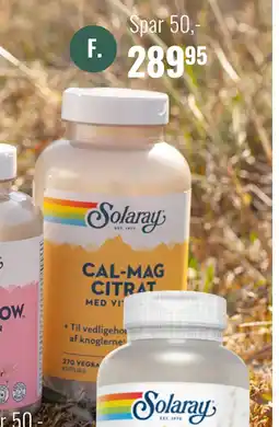 Cal-Mag Citrat med D-vitamin