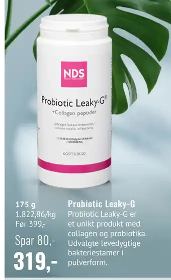 Helsam Probiotic Leaky-G tilbud