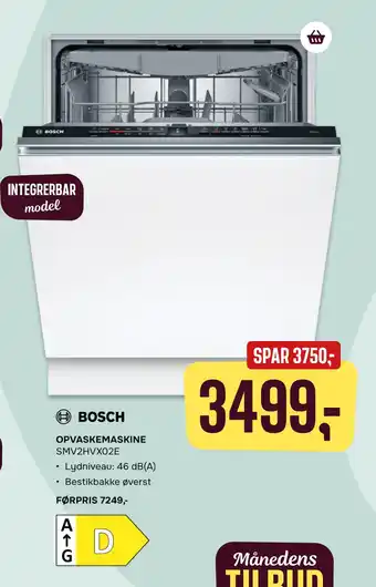 Skousen OPVASKEMASKINE tilbud