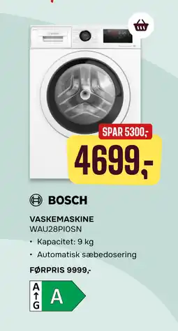 Skousen VASKEMASKINE tilbud