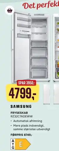 Skousen FRYSESKAB tilbud