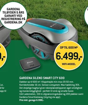 XL-BYG Gardena sileno smart city 600 tilbud