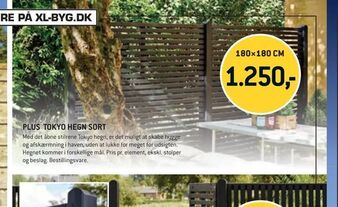 XL-BYG Plus tokyo hegn sort tilbud