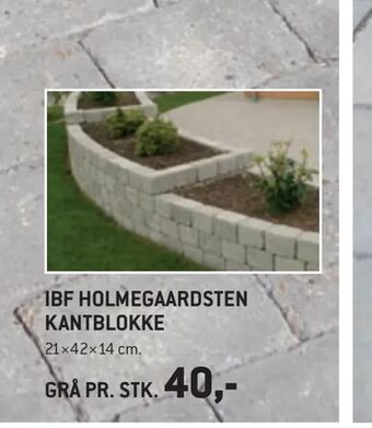 Ibf holmegaardsten kantblokke