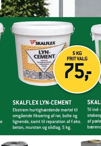 XL-BYG Skalflex lyn-cement tilbud