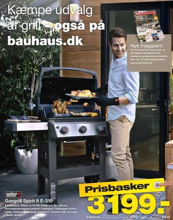 Bauhaus Gasgrill Spirit II E-310 tilbud