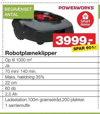 Bauhaus Robotplæneklipper tilbud