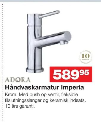Håndvaskarmatur Imperia