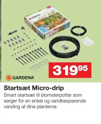 Startsæt Micro-drip