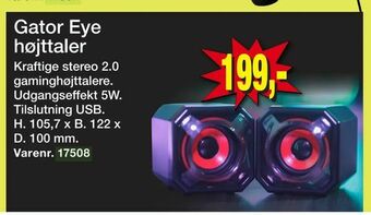 Harald Nyborg Gator Eye højttaler tilbud