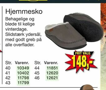 Harald Nyborg Hjemmesko tilbud