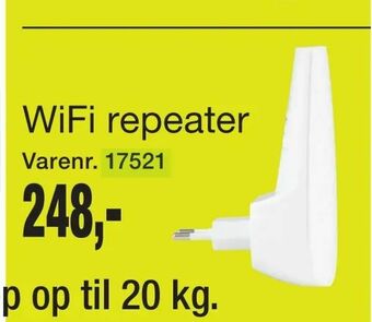 Harald Nyborg WiFi repeater tilbud