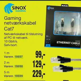 Gaming netværkskabel Cat7