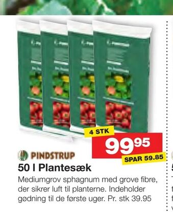 Bauhaus 50 l Plantesæk tilbud