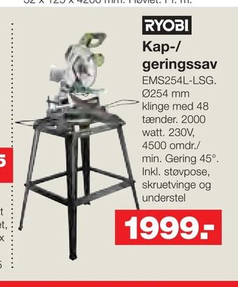 Bauhaus Kap-/ geringssav tilbud