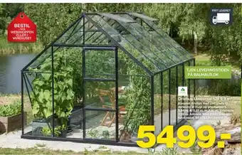 Bauhaus Drivhus Universal 128 9,9 m2 tilbud