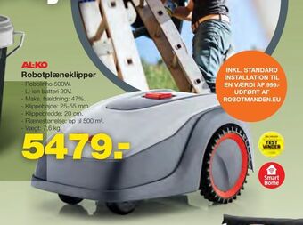Bauhaus Robotplæneklipper tilbud