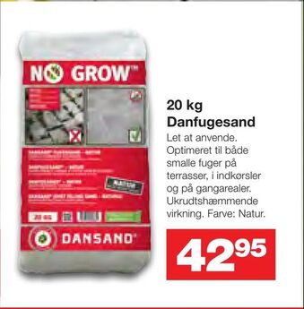 20 kg Danfugesand