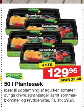 50 l Plantesæk
