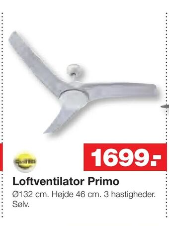 Loftventilator Primo