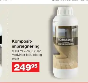 Bauhaus Komposit imprægnering tilbud