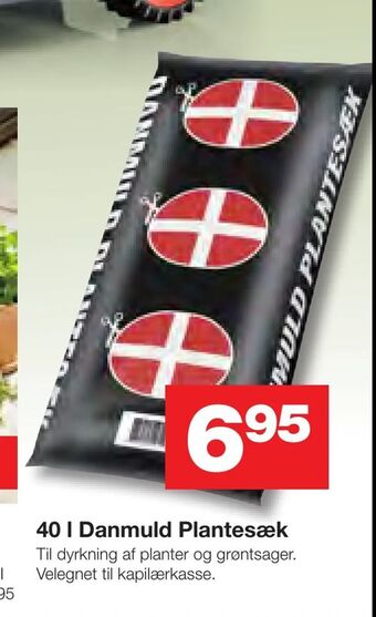 Bauhaus 40 l Danmuld Plantesæk tilbud
