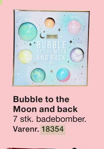 Bubble to the Moon and back