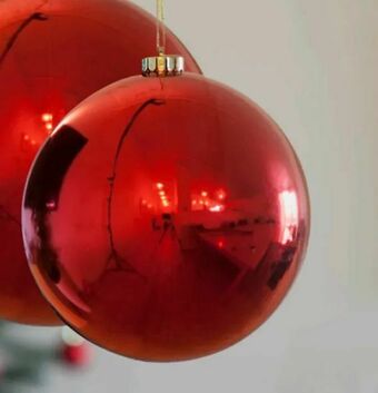 Kæmpe julekugle