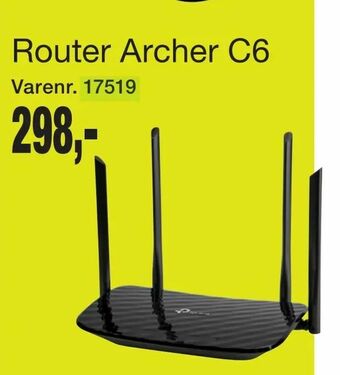 Harald Nyborg Router Archer C6 tilbud