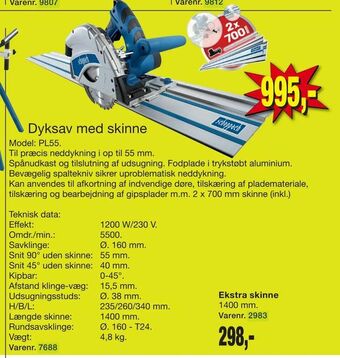 Harald Nyborg Dyksav med skinne tilbud