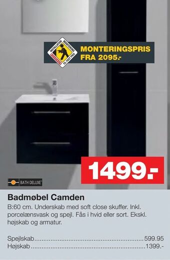 Badmøbel Camden