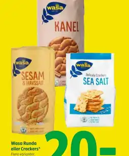 Coop 365 Wasa Runda eller Crackers* tilbud