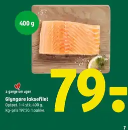 Coop 365 Glyngøre laksefilet tilbud