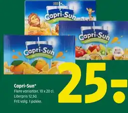 Coop 365 Capri-Sun tilbud